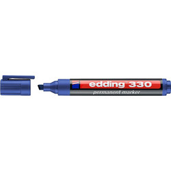 EDDING ανεξίτηλος μαρκαδόρος 330, 1-5mm, επαναγεμιζόμενος, μπλε