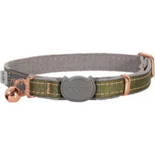 Rogz Περιλαίμιο Γάτας Urban Olive Twist S 20-31cm