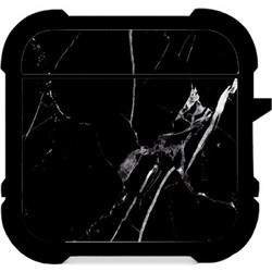 CUSTOM Marble Black - Airpods 1 & 2