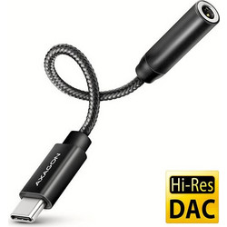 AXAGON ADA-HC USB-C - 3.5MM (F) CONNECTOR, HI-RES DAC, AUDIO ADAPTER 32BIT 384KHZ