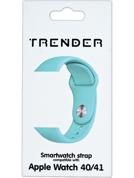 Trender Λουράκι Σιλικόνης Light Blue (Apple Watch 38 / 40 / 41mm)
