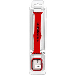 Trender Λουράκι / Θήκη Σιλικόνης Red (Apple Watch 38 / 40 / 41mm)