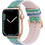 Hoco WA11 Diamond Series Λουράκι Σιλικόνης Blue / Green (Apple Watch 42 / 44 / 45 / 49mm)
