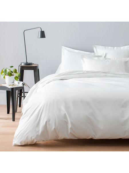 Astron Σεντόνι King Size Βαμβακερό 260x280 Λευκό
