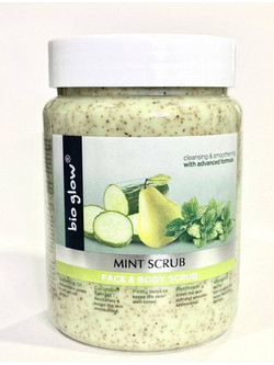 Bio Glow Mint Face & Body Scrub Προσώπου 500ml