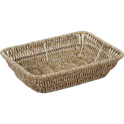 ΨΩΜΙΕΡΑ SYNTH. RATTAN ΟΡΘ. M ΜΠΕΖ 24Χ16Χ6ΕΚ (smA)