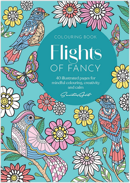 Βιβλίο Ζωγραφικής Flights Of Fancy