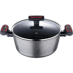Pyrex Κατσαρόλα Poppy με Kαπάκι Aντικολλητική Eπίστρωση O24cm 4L