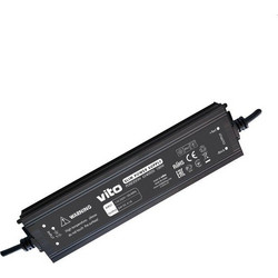 Τροφοδοτικό ταινίας Led POSEIDON SLIM 100W 24V 4.1A IP67 6240820 VITO