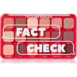 Trouble Maker Big Trouble Fact Check Παλέτα Σκιών 27gr