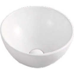 Icon LT 3093 Επικαθήμενος Νιπτήρας Μπάνιου Στρογγυλός 32x32x14cm Λευκός 92991300IC
