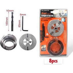 KMT Σετ Διάτρησης Ξύλου - Hole Saw 9364708