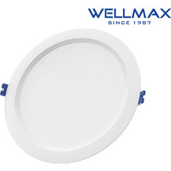 ΦΩΤΙΣΤΙΚΟ LED DOWNLIGHT ΧΩΝΕΥΤΟ ΣΤΡΟΓΓΥΛΟ Φ225 18W/24W 3CCT 3000K/4000K/6500K ATHENA WELLMAX