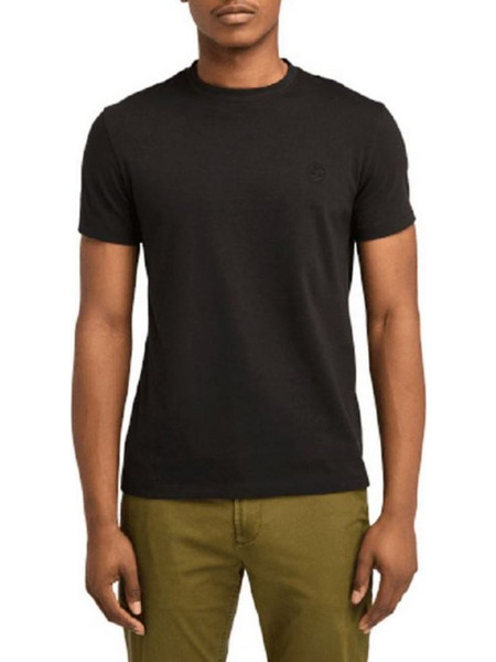 TIMBERLAND DUNSTAN RIVER SHORT SLEEVE TEE SLIM FIT BLACK