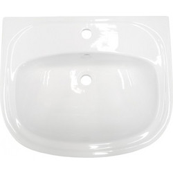 Inter Ceramic 2012 Νιπτήρας Μπάνιου Πορσελάνης Λευκός