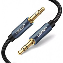 Ugreen Καλώδιο Ήχου 3.5mm male - 3.5mm male Μαύρο 1m 10685