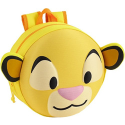 Safta 3D Simba Σχολική Τσάντα Πλάτης Νηπιαγωγείου Κίτρινη 642268358