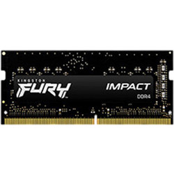 Kingston Fury Impact 16GB (1X16GB) DDR4 RAM 3200MHz C20 SoDimm Black