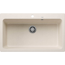 Blanco Naya XL 9 Ένθετος Νεροχύτης Γρανίτη Soft White 86x51cm