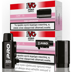 IVG Pro Pink Lemonade Refill 2ml+10ml 20mg 10.000puffs