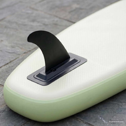 vidaXL Φιν SUP 3,5 x 18 x 21,5 εκ Νάιλον Μαύρο