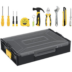 Deli Household Tool Set (EDL1211) - 11 τεμάχια - Κίτρινο EDL1211