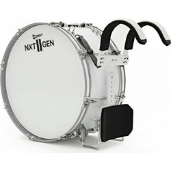 PREMIER NXT GEN 22" x 10" Traditional White Γκράν Κάσα Παρέλασης με Εξάρτηση και Κόπανους
