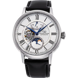 Orient Star Classic Fase Lunare Ανδρικό Ρολόι RE-AY0106S00B