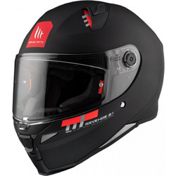 MT Revenge 2 S A1 Matt Black Red Κράνος Μηχανής Full Face 1450gr