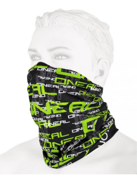 Φουλάρι Oneal Neckwarmer Matrix μαύρο/πράσινο - O'NEAL