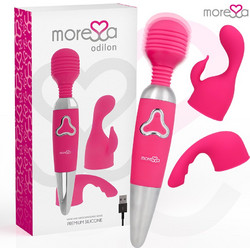 Moressa Odilon Premium Silicone Δονητής Μασάζ 25cm Ροζ