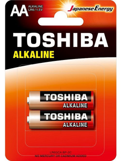 Toshiba Red Alkaline AA 2τμχ