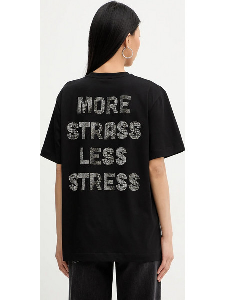 Μπλούζα oversized more strass
