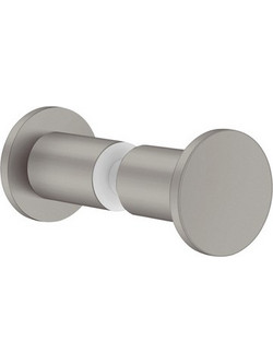 Sanco Glass Door Accessories Διπλό Πόμολο / Άγκιστρο Γκρι τσιμέντου ματ SET-GL0670-M104