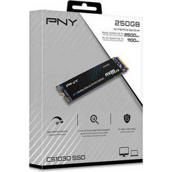 PNY CS1030 SSD 250GB M.2 NVMe PCI Express 3.0