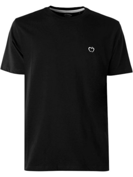 Baci & Abbracci - Ανδρικό T-shirt Crew Neck with Logo BAM3381-NERO Μαύρο