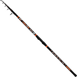 Pregio Velos Καλάμι Ψαρέματος για Casting Carbon Τηλεσκοπικό 3.6m 60-150gr