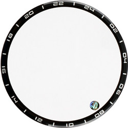 VOLTE-TEL PLEXI TEMPERED GLASS GARMIN VENU X1 46mm 3D EDGE 2.0in 0.30mm FULL GLUE FULL COVER BLACK