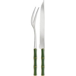 Σετ Σερβιρίσματος Για Κρέας Πράσινο Bamboo Verde 29 cm (Σετ 2 Τεμαχίων)