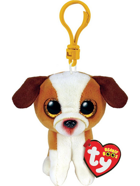 Ty Beanie Boos Hugo Σκύλος με Κλιπ