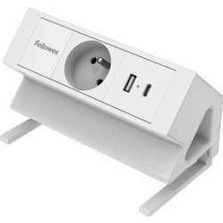 Fellowes Power Strip Power Desk White (100137175)