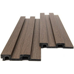 PS PANEL ΜΕ 3D ΠΗΧΑΚΙΑ 44 RESIDENCE 21/122 mm BROWN OAK NewPlan