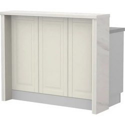 Πάγκος νησίδας Toscana-Μήκος: 120 εκ.White Marble
