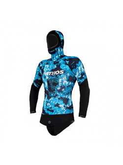 Pathos Ocean Camo Σακάκι Κατάδυσης Neoprene με Επιστήθιο για Ψαροντούφεκο 5mm