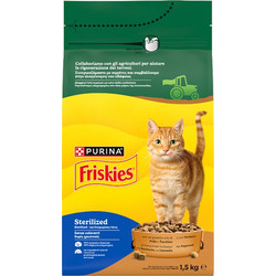 Purina Friskies Sterilised with Turkey & Vegetables 1.5kg