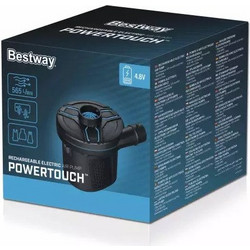 BESTWAY POWER TOUCH ΤΡΟΜΠΑ RECHARGEABLE ELECTRIC PUMP 4.8V 62260