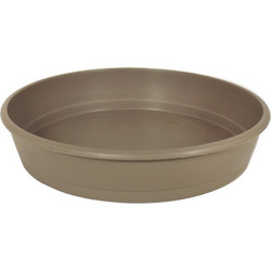 Πιάτο πλαστικό γλάστρας Sic Plast ΤΗΝΟΣ - μόκα , φ14-x-25cm