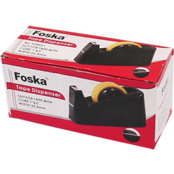 Foska - Βάση Σελοτέιπ 66mm Μαύρη T20031