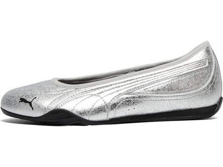 Puma Puma Catch Ballerina 405843 01 Γυναικείες Μπαλαρίνες Ασημί 405843 01