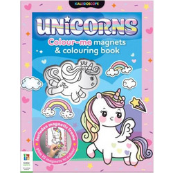Kaleidoscope Colour-Me Magnets - Magical Unicorns Βιβλίο Ζωγραφικής με Μαγνήτες